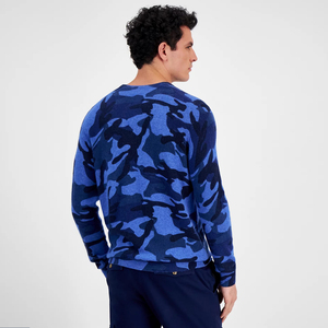 Sweat-shirt de sublimation pour homme style minimaliste, inspiré du streetwear, avec poignets côtelés, décontracté - Product Image 4