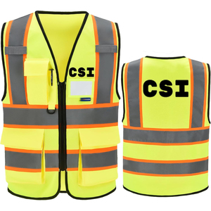Chaleco de Seguridad Reflectante Profesional, Uniforme de Trabajo Duradero, Fabricante Premium, Pedidos al por Mayor - Product Image 5