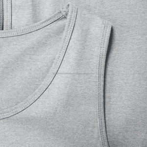 Débardeur de sport en coton de haute qualité, singlet de fitness, débardeur d'entraînement personnalisé en gros pour hommes, grande taille, fabriqué au Pakistan - Product Image 5