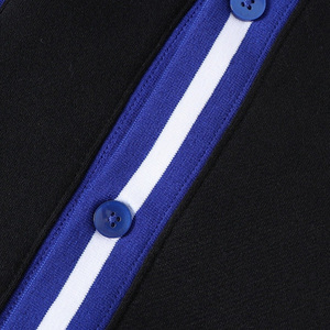 sigma black fleece Cardigan zeta phi cotton fleece Hampton <b>Uni</b> Greekwear Sorority Fraternity Apparel Manufacturer bulk order - Product Image 6