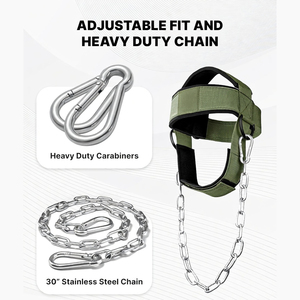 Arnés de cabeza para accesorios de fitness, arnés de alta calidad para entrenamiento en gimnasio, para hombres - Product Image 2