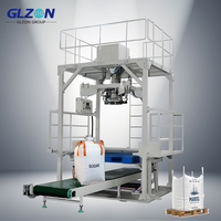 Remplisseuse automatique industrielle de sacs FIBC |   Machine d'emballage de sacs avec trémie de pesage pour ciment, produits chimiques et poudres