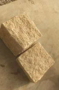 Yellow Granite Square Cobbles Natural <b>Stone</b> Modern Design Eco-Friendly Durable Cobblestones Lifetime Warranty for Decorative - Product Image 3