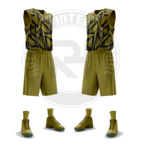Conjunto de Uniforme de Baloncesto de Nivel Club, Tela de Poliéster, Duradero, Ligero y Cómodo, Diseñado para Prácticas y Partidos - Product Image 2