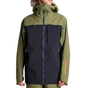 Logo personnalisé de haute qualité hommes Softshell veste imperméable Ski extérieur coupe-vent avec caractéristique coupe-vent manches durables - Product Image 1