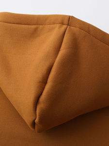 Pull à capuche surdimensionné personnalisé pour l'hiver, 100% polyester, polaire 420g, couleur unie, service OEM - Product Image 6