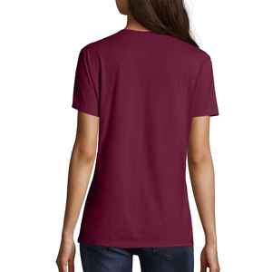 Wholesale Women Sports T Shirt Quick Dry Breathable Fabric Slim Fit Gym Workout <b>Top</b> OEM ODM Manufacturer Supply - Product Image 3