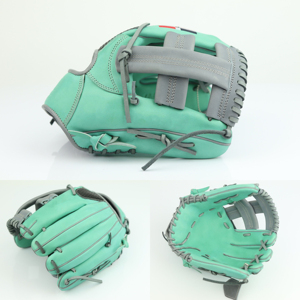 Guantes de Béisbol Premium para Receptor Diestro, de Cuero Duradero, para Hombre, Guantes Deportivos Profesionales y de Entrenamiento para Deportes con Pelota - Product Image 1