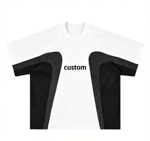 T-shirts personnalisables pour hommes 100% coton/100% polyester Jersey Vêtements décontractés Motif régulier Uni Respirant Écologique - Product Image 6