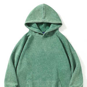 Sudadera con Capucha Extra Grande para Hombre, Algodón Premium, Logotipo Personalizado, Ropa Urbana Informal, Corte Holgado y Cómodo - Product Image 5