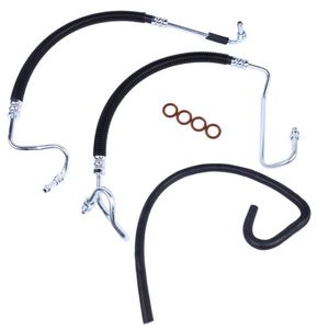 3x Nuovi Tubi Servosterzo Hydroboost Modello Personalizzato HS per Chevy Silverado 1500 2500 3500 HD 2001-2010 in Acciaio - Product Image 3