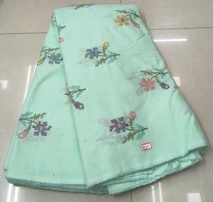 Tissu en lin brodé multicolore à motifs floraux, tissé, séchage rapide, léger, personnalisé, pour robes féminines – Vente en gros - Product Image 5
