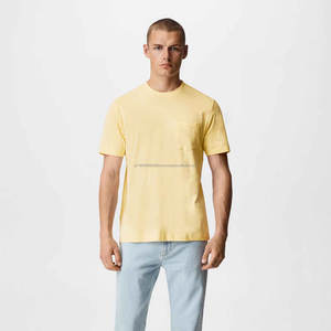 Camisetas Lisas de Algodón 100% para Hombre, de Alta Calidad, Estilo Casual para Verano, Servicio OEM - Product Image 3