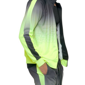 Ensemble de survêtement athlétique pour hommes, sublimation intégrale, ensemble sportif personnalisé, veste et pantalon assortis, vêtements de performance pour l'entraînement - Product Image 5