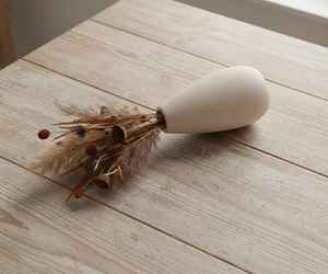 Vases à fleurs en céramique de style antique pour fleurs séchées, design antique beige, style Art Déco, par Universal Overseas - Product Image 4