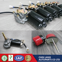 Soportes para motor de CC con escobillas personalizados de fabricante taiwanés, brazo de transmisión por eje, limpiaparabrisas de servicio pesado de 12V para automóvil