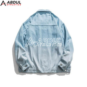 Veste en jean tendance pour homme avec doublure chaude, look streetwear urbain, idéale pour un style hivernal au quotidien - Product Image 2
