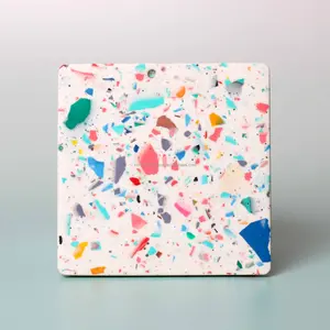 High Quality Eco-Friendly Modern Design <b>Square</b> Resin Coasters Premium Finished Decorative Mats Pads for Home Hotel Restaurant - Product Image 6