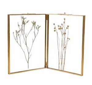 Classic Finish <b>Metal</b> Glass Photo <b>Frame</b> Elegant Photo Holder Decorative <b>Frame</b> Home Office Tabletop Display Accessory - Product Image 1