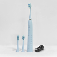 Brosse à dents électrique sonique Besman de haute qualité, étanche IPX7, écran LED intelligent, compatible RV, nettoyage buccal chronométré pour adultes