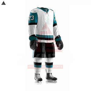 Concevez votre propre uniforme de hockey sur glace, uniforme de hockey sur glace professionnel de haute qualité, service ODM/OEM disponible - Product Image 4