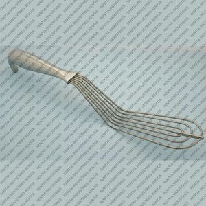 Retractor Pulmonar Allison Grado OR, Hoja de 54 mm, Acero Inoxidable, Retractor Pulmonar Quirúrgico, Instrumentos para Cirugía Cardiovascular y Torácica - Product Image 5