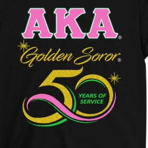 Camiseta estampada Golden Soror para mujer, camiseta gráfica de algodón de primera calidad, ropa informal de manga corta, ropa de moda para uso diario - Product Image 4
