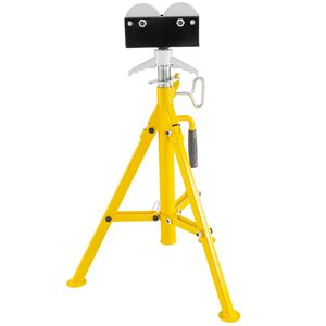 Soporte de Tubo con Ruedas de Altura Ajustable de 0.5-12 Pulgadas, Máquina Elevadora de Tubos Portátil de Alta Capacidad de 32-55 Pulgadas, Gato Plegable de 2500 Lb - Product Image 3