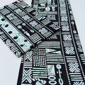 Tela de Algodón Estampada con Cera Africana Ankara de Calidad para Confección de Ropa, Manualidades y Moda, por Hitjem Export Island Supplier - Product Image 1