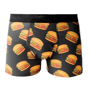 Premium Mens Sublimated <b>Boxer</b> Briefs <b>Custom</b> Printed Stretch Underwear Breathable Quick Dry Private Label OEM Wholesale Factory - Product Image 4