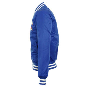 Chaqueta Bomber Ligera de Satén Transpirable Estilo Hip Hop para Hombre, Chaqueta Bomber de Satén de Invierno con Diseño Personalizado - Product Image 3
