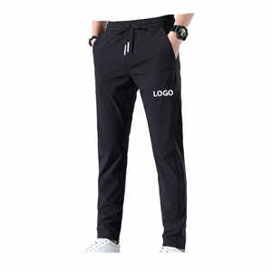 Made High Quality <b>Winter</b> Warm Sweatpants <b>Men</b> Breathable Polyester Cashmere Fleece Stylish Waist Wholesale <b>men's</b> pantswashed - Product Image 3