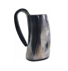 Jarra de Cuerno Animal Ecológica de Última Moda, Jarra para Beber de Cuerno Natural de Alta Calidad, Tallada a Mano, Auténtica Jarra de Cerveza Vikinga - Product Image 6