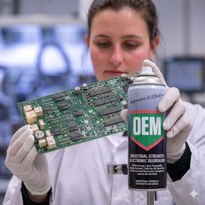 Limpiador Electrónico en Aerosol, Desengrasante para Electrónicos, Limpiador de Contactos Electrónicos, Solvente de Limpieza - Product Image 1