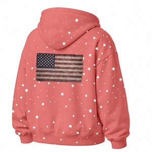 Hoodie Streetwear Oversize de Qualité Supérieure, Couleur Rose Foncé, Nouveau Design, en Coton, Meilleure Vente - Product Image 4