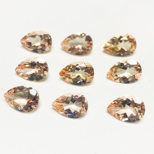 Piedra Preciosa Suelta de Morganita Rosa Natural, Forma de Pera, Facetada, 2.00Ct, para Joyería, GEMAS y JOYERÍA ZUBEDA Auténticas, Venta al Por Mayor - Product Image 6