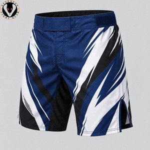 Performance Eco-Friendly MMA <b>Shorts</b> Side Slits Stretch Fabric Quick Dry Breathable Secure Closure for <b>Grappling</b> Striking - Product Image 6