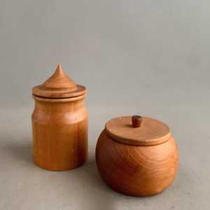 Solid Wood <b>Jar</b> 250mL Capacity Custom Design Durable <b>for</b> Tea Coffee Nut <b>Storage</b> Container <b>for</b> Spices Herbs Seasonings Wholesale - Product Image 5