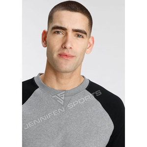 Sudaderas de Forro Polar Extra Grandes para Hombre, 100% Algodón, 300g, de Secado Rápido, con Logotipo Personalizado, para Deportes de Invierno, Venta al Por Mayor, OEM - Product Image 4
