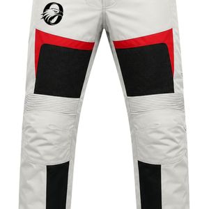 White Black <b>Red</b> Motorbike Pants for Men Motorcycle Riding Trousers Protective Gear Durable Racing Pants Outdoor Biker Apparel - Product Image 6