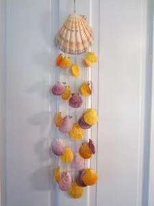 Carillons éoliens extérieurs fabriqués à partir de coquillages naturels pour décoration de jardin et de patio - Product Image 4