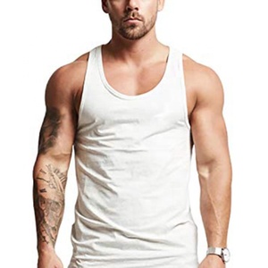 Fabricant en gros hommes décontracté sans manches Fitness débardeur hauts séchage rapide Gym séchage rapide débardeur hauts respirant - Product Image 1
