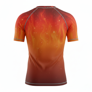 Camiseta Rashguard Sublimada Premium para Hombres, Mujeres y Niños, para MMA, BJJ, Jiu Jitsu, Entrenamiento No-Gi, Top de Compresión Resistente, Venta al Por Mayor - Product Image 2