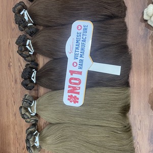 Extensions de cheveux humains Thanh Hair Machine, double trame, vierges Remy, cuticules intactes, anti-emmêlement, couleur naturelle, lisses, ondulés, en vrac, origine Vietnamienne - Product Image 4