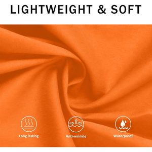 Tablier unisexe orange avec plusieurs poches pour restaurant, barman, serveur, personnel, uniforme avec poches, tissu en coton tissé - Product Image 4