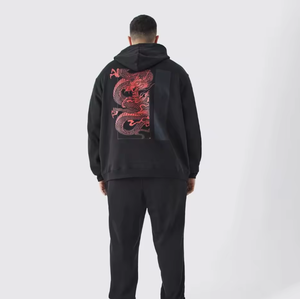 Sudadera con capucha personalizada 100% algodón, estilo pullover, para invierno. - Product Image 4