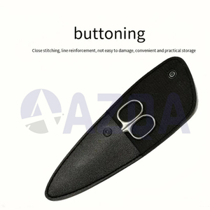 Ciseaux à cuticules en acier inoxydable à pointe fine courbée, lames aiguisées, pour droitiers, durables, pour la coupe des ongles, manucure professionnelle - Product Image 4