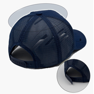 Casquette de baseball à visière large et incurvée avec panneaux latéraux ventilés pour un flux d'air frais - Product Image 3