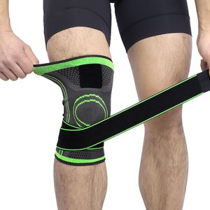 Genouillère de compression respirante avec protection toutes saisons et fermeture auto-agrippante - Product Image 5