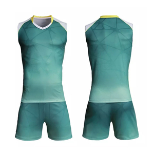 Ensembles d'uniformes de volley-ball sans manches personnalisés, séchage rapide, respirants, tenues de match pour équipes sportives - Product Image 5